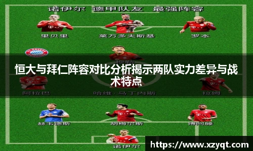 恒大与拜仁阵容对比分析揭示两队实力差异与战术特点
